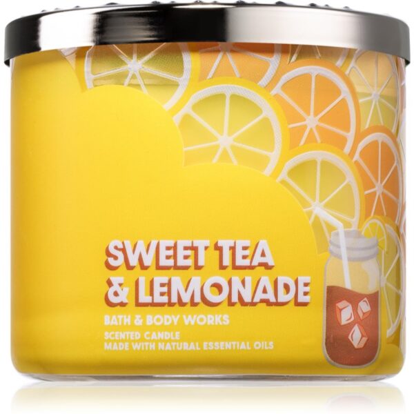 Bath & Body Works Sweet Tea & Lemonade lumânare parfumată 411 g-ro