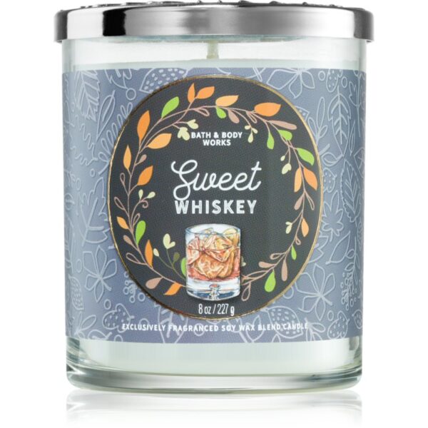Bath & Body Works Sweet Whiskey lumânare parfumată 227 g-Țena