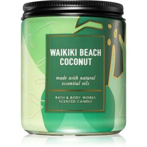 Bath & Body Works Waikiki Beach Coconut lumânare parfumată 198 g-ro