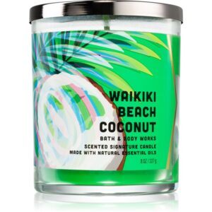 Bath & Body Works Waikiki Beach Coconut lumânare parfumată 227 g-ro