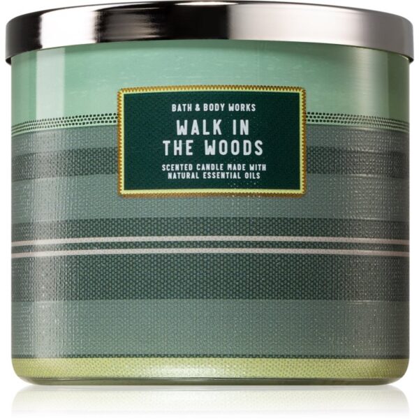 Bath & Body Works Walk In The Woods lumânare parfumată 411 g-Țena