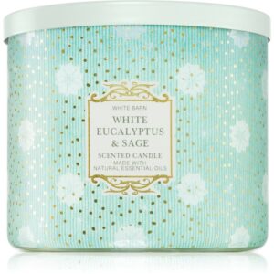Bath & Body Works White Eucalyptus & Sage lumânare parfumată 411 g-Țena