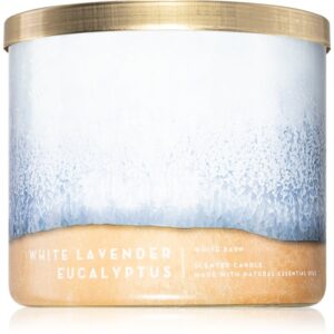 Bath & Body Works White Lavender Eucalyptus lumânare parfumată 411 g-ro