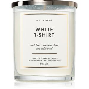 Bath & Body Works White T-Shirt lumânare parfumată 227 g-ro
