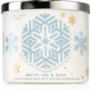 Bath & Body Works White Tea& Sage lumânare parfumată 411 g-Țena