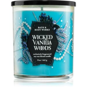 Bath & Body Works Wicked Vanilla Woods lumânare parfumată 227 g-ro