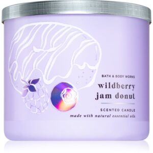 Bath & Body Works Wildberry Jam Donut lumânare parfumată 411 g-ro
