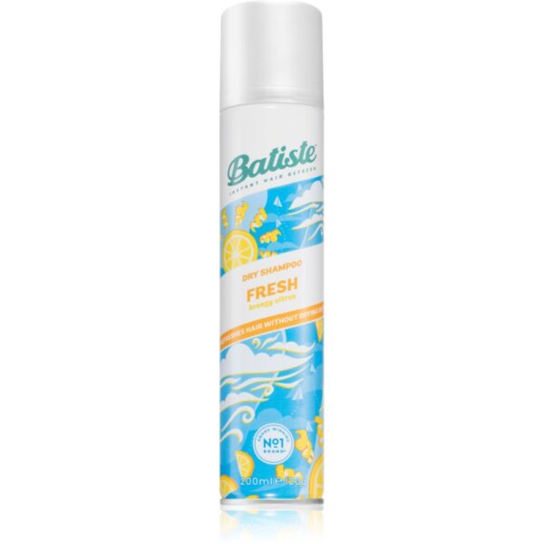 Batiste Fresh Breezy Citrus șampon uscat pentru toate tipurile de păr mix de culori 200 ml-ro