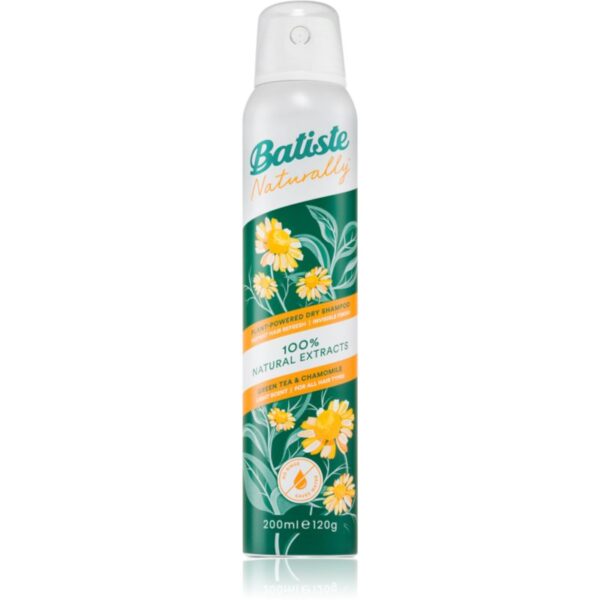 Batiste Naturally Green tea & Chamomile sampon uscat pentru a absorbi excesul de sebum 200 ml-ro