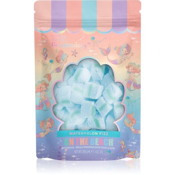 Baylis & Harding Beauticology Let's Be Mermaids cub efervescent pentru baie parfum Watermelon Fizz 200 g-ro