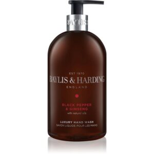 Baylis & Harding Black Pepper & Ginseng Săpun lichid pentru mâini 500 ml-Țena