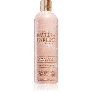 Baylis & Harding Elements Pink Blossom & Lotus Flower gel de duș de lux 500 ml-ro