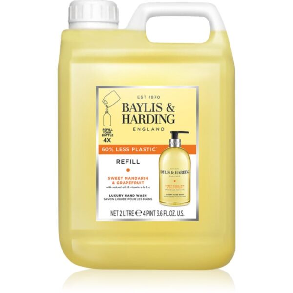 Baylis & Harding Sweet Mandarin & Grapefruit Săpun lichid pentru mâini rezervă Refill 2000 ml-ro