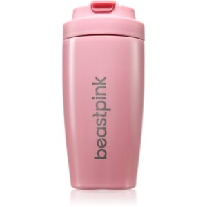BeastPink Thermo Mug cană termoizolantă cu pai culoare Pink 500 ml-ro