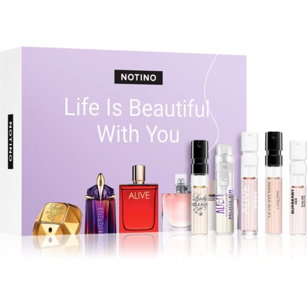 Beauty Discovery Box Notino Life Is Beautiful With You set pentru femei-ro