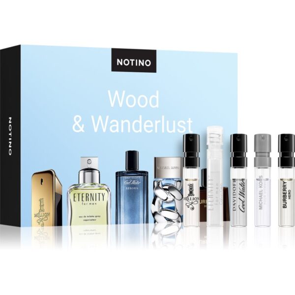 Beauty Discovery Box Notino Wood & Wanderlust set pentru bărbați-Țena