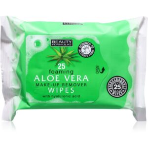 Beauty Formulas Aloe Vera Servetele umede cu acid hialuronic 25 buc-ro