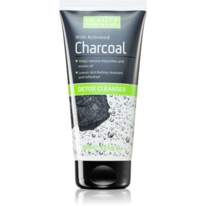 Beauty Formulas Charcoal gel de curățare cu carbune activ pentru ten gras si problematic 150 ml-Țena