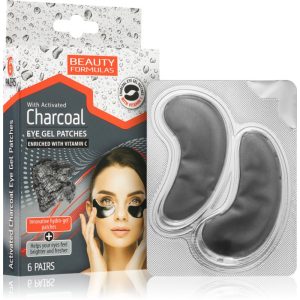 Beauty Formulas Charcoal masca hidrogel pentru ochi cu cărbune activ 6 buc-Țena