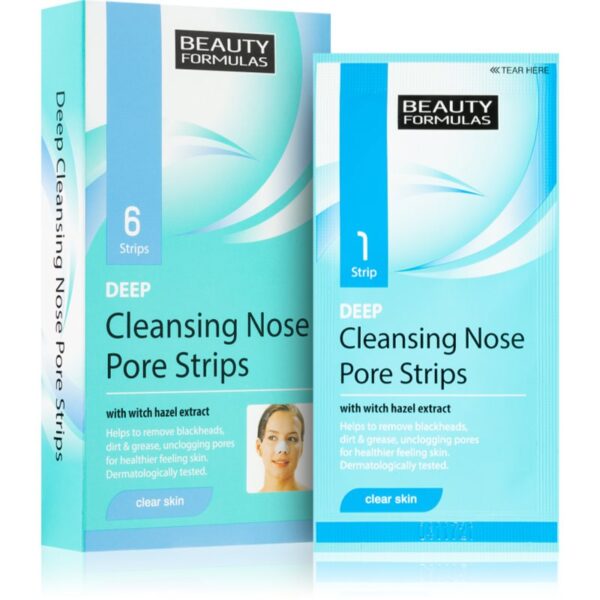 Beauty Formulas Clear Skin benzi de curățare pentru nas 6 buc-ro