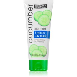Beauty Formulas Cucumber masca pentru curatare profunda cu argila 100 ml-ro