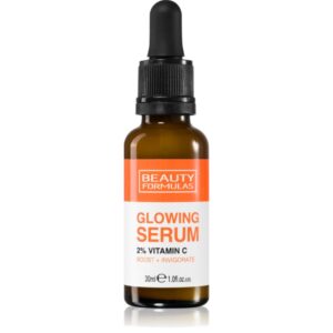 Beauty Formulas Glowing 2% Vitamin C ser facial cu efect iluminator 30 ml-Țena