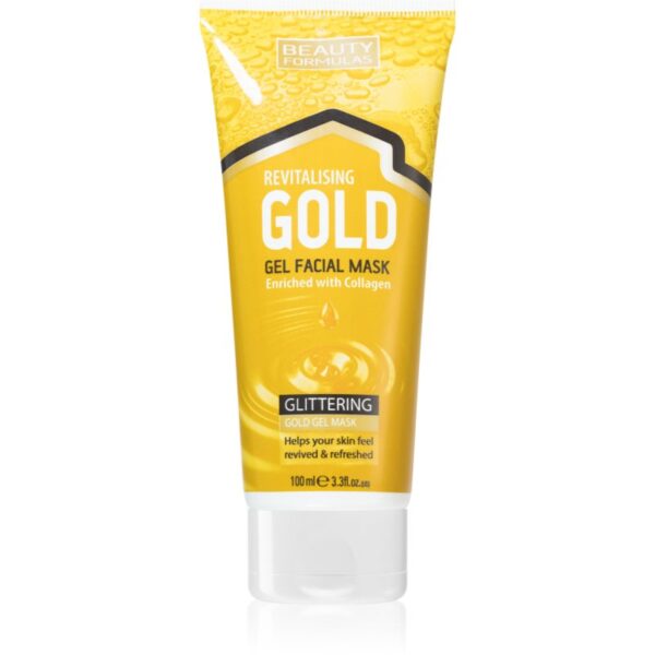 Beauty Formulas Gold masca gel cu colagen 100 ml-ro