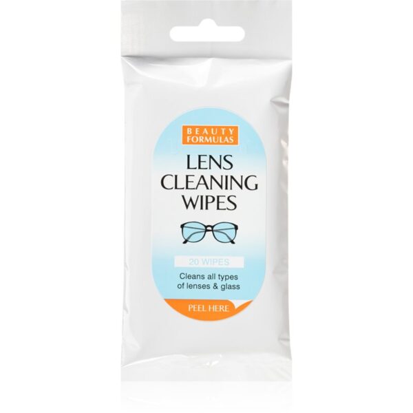 Beauty Formulas Lens Cleaning șervețele de curățare pentru ochelari 20 buc-ro