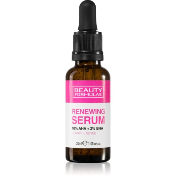 Beauty Formulas Renewing 10% AHA + 2% BHA ser revigorant 30 ml-Țena
