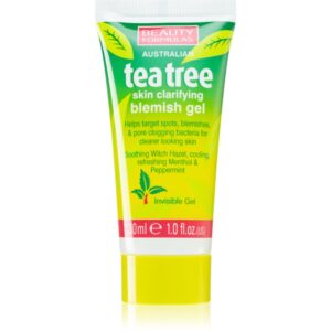 Beauty Formulas Tea Tree gel calmant de curatare impotriva imperfectiunilor pielii 30 ml-Țena