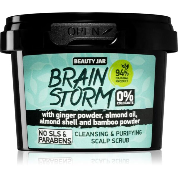 Beauty Jar Brainstorm crema delicata pentru exfoliere pentru scalp 100 g-ro