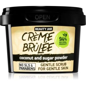 Beauty Jar Crème Brûlée crema delicata pentru exfoliere faciale 120 g-Țena