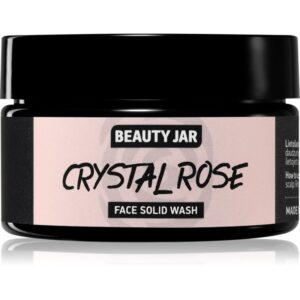 Beauty Jar Crystal Rose sapun pentru curatarea fetei pentru o piele mai luminoasa 25 g-Țena