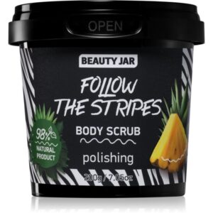 Beauty Jar Follow The Stripes exfoliant pentru corp cu ulei de cocos 200 g-ro