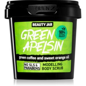 Beauty Jar Green Apelsin exfolieri fortifiant cu extract de cafea 200 g-Țena