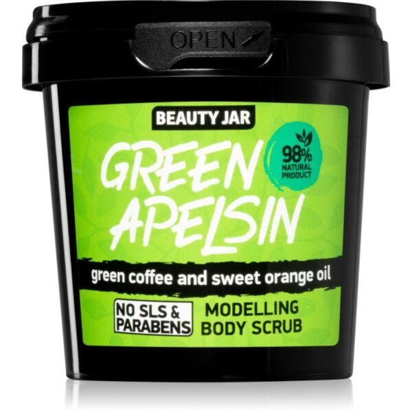 Beauty Jar Green Apelsin exfolieri fortifiant cu extract de cafea 200 g-Țena