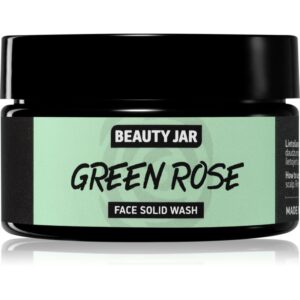 Beauty Jar Green Rose sapun pentru curatarea fetei cu efect de exfoliere 25 g-Țena