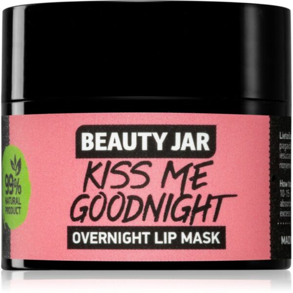 Beauty Jar Kiss Me Goodnight Masca de noapte de buze 15 ml-ro