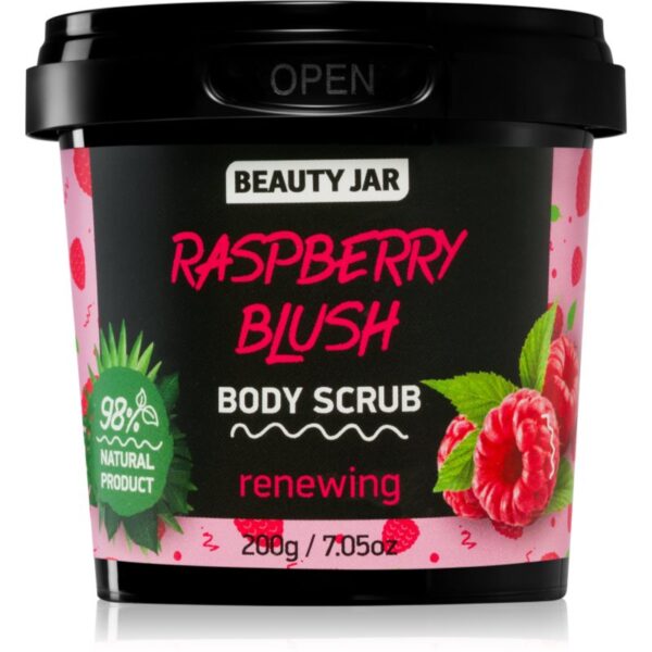 Beauty Jar Raspberry Blush peeling pentru corp cu efect revigorant 200 g-ro