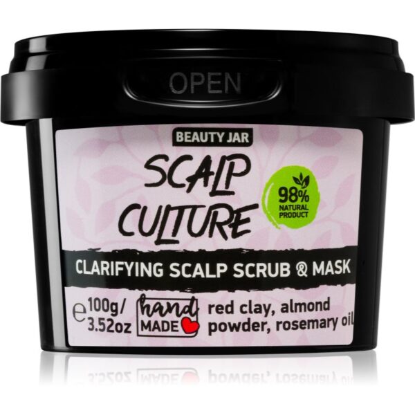 Beauty Jar Scalp Culture masca si peeling pentru par si scalp 100 g-ro
