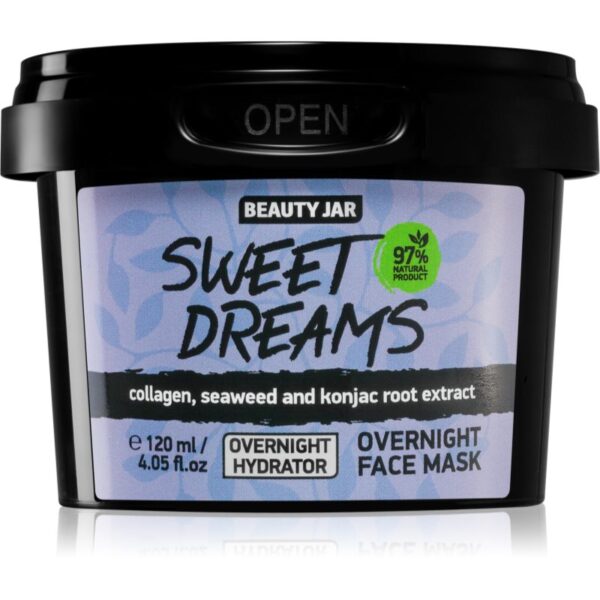 Beauty Jar Sweet Dreams masca faciala de noapte pentru luminozitate si hidratare 120 ml-ro