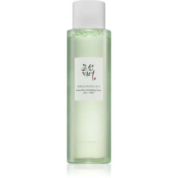 Beauty Of Joseon Green Plum Refreshing Toner AHA + BHA tonic exfoliant delicat pentru utilizarea de zi cu zi 150 ml-ro