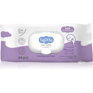 Bebble Wet Wipes Lavender șervețele umede pentru copii pentru corp 0+ 64 buc-Țena