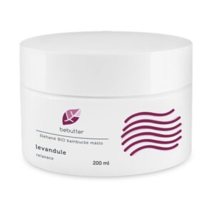 Bebutter Whipped shea butter Levandule unt de shea pentru calmarea pielii 200 ml-ro