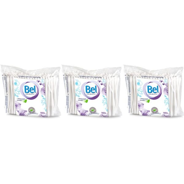 Bel Cotton bețișoare din bumbac ambalaj economic 3x160 buc-ro