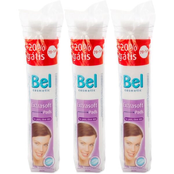 Bel Extra Soft dischete demachiante ambalaj economic 3x84 buc-ro