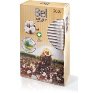 Bel Nature bețișoare din bumbac 200 buc-Țena
