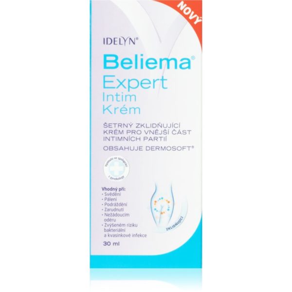 Beliema Expert Intimate cream intimate health crema calmanta pentru partile intime 30 ml-Țena