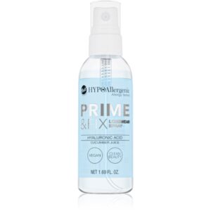 Bell Hypoallergenic Hydrating bază de machiaj și spray fixator 2 în 1 cu acid hialuronic 50 ml-ro