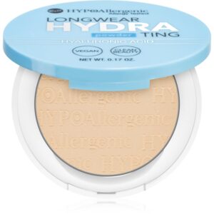 Bell Hypoallergenic Hydrating pudra compacta cu acid hialuronic culoare 01 Nude 5 g-ro